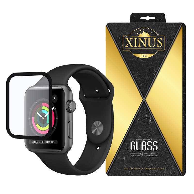 محافظ صفحه نمایش ژینوس مدل PMMAT-X مناسب برای ساعت هوشمند اپل Watch Series 7 Aluminum 45mm