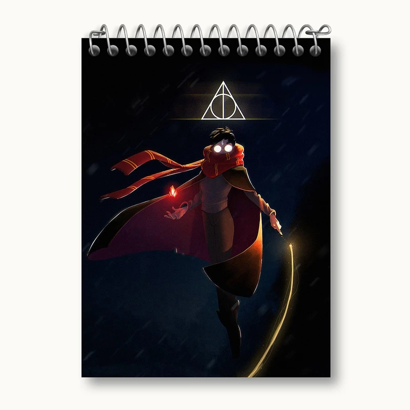 دفتر یادداشت 50 برگ خندالو مدل هری پاتر کد 24938