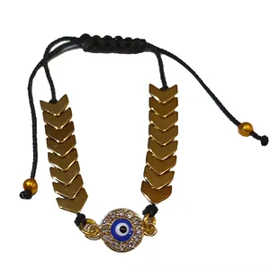 دستبند مدل چشم نظر کد MA-0038