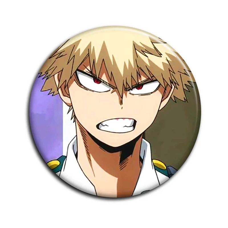 پیکسل پیکسل میکسل مدل انیمه مای هیرو آکادمیا باکوگا عصبانی