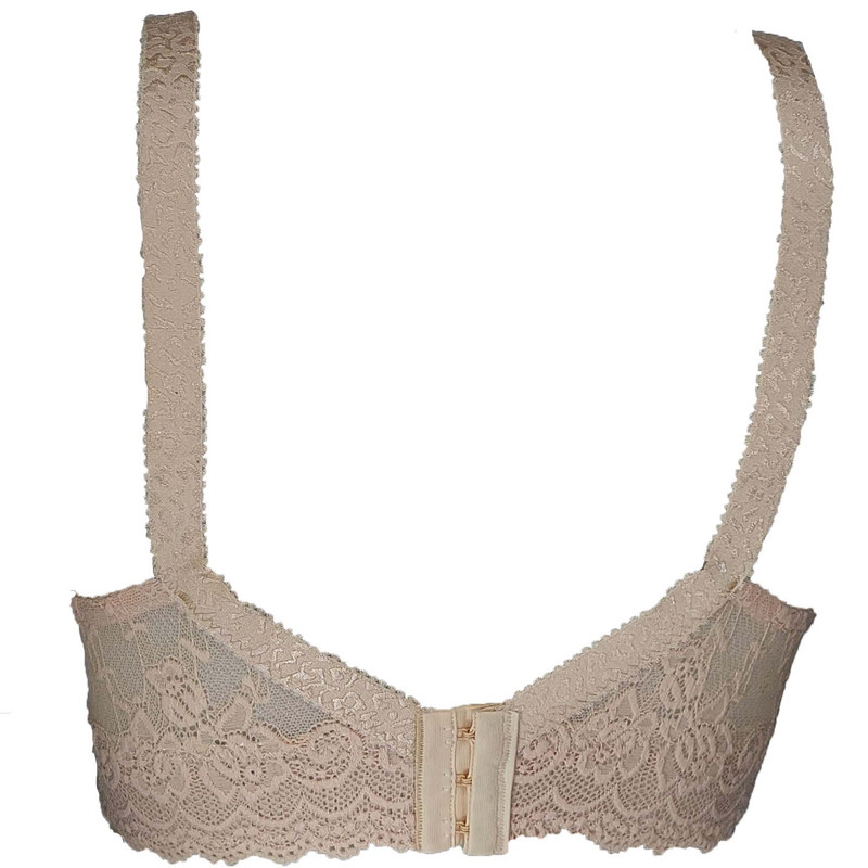 سوتین زنانه غزل مدل دانتل دالبری کش پهن کد 780