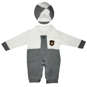 ست تی شرت و شلوار نوزادی مدل کراواتی