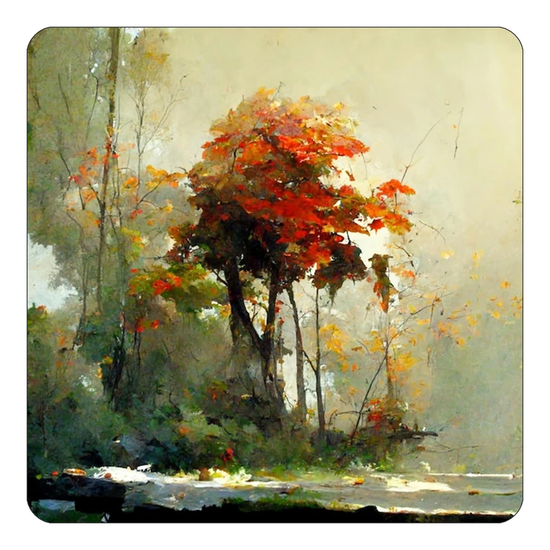 مگنت کاکتی طرح نقاشی رنگ روغن مدل mp72552