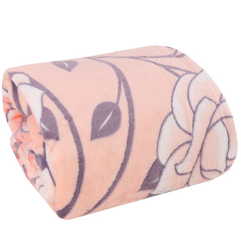 پتو طرح گل کد PJ-107609 سایز 145×220 سانتی‌متر