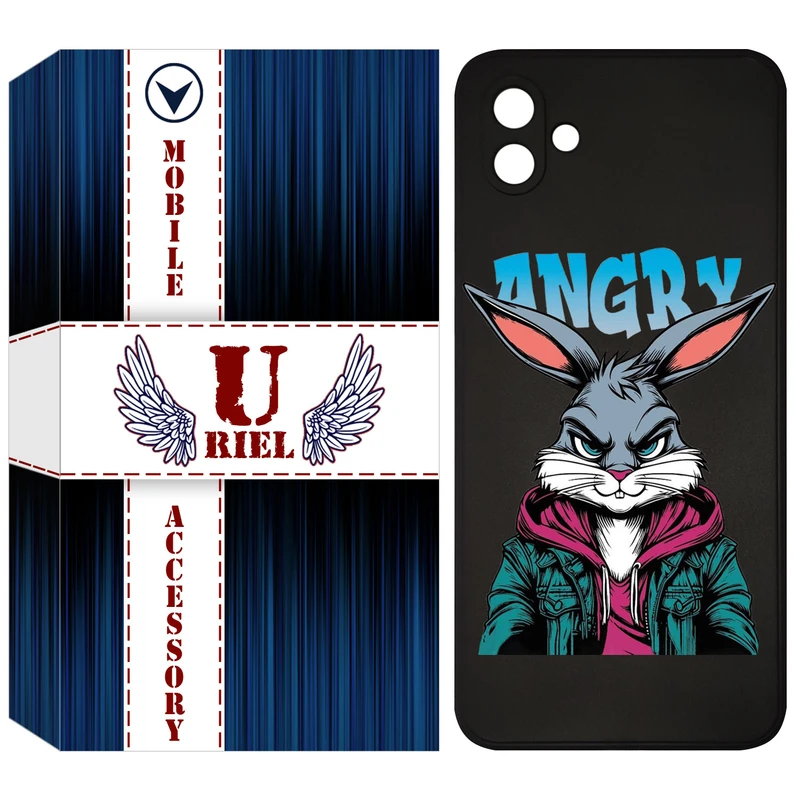 کاور یوریل مدل KSH کد 51 طرح خرگوش مناسب برای گوشی موبایل سامسونگ Galaxy A05