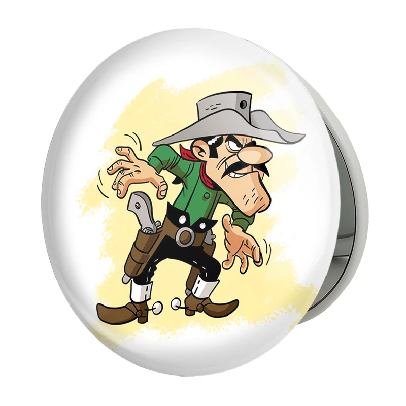 آینه جیبی خندالو طرح لوک خوش شانس مدل تاشو کد 29336