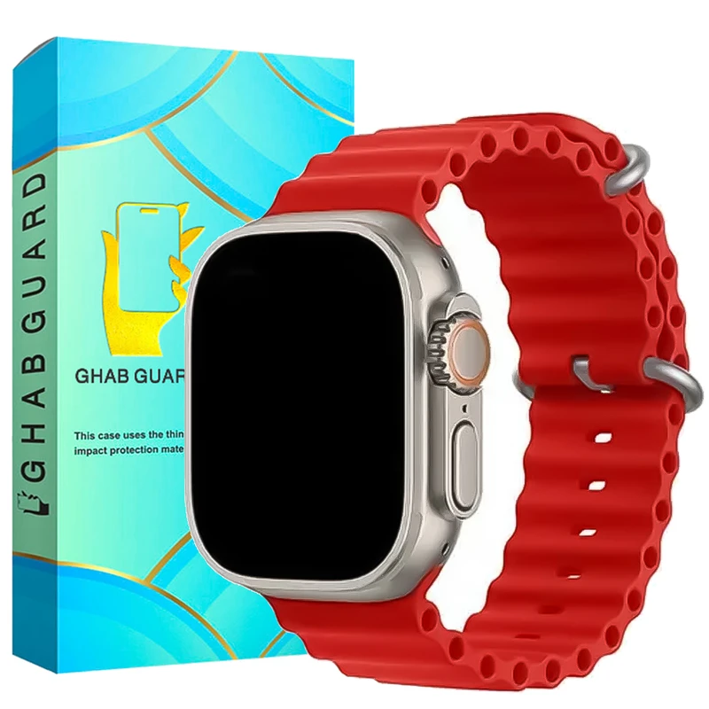 بند ساعت قاب گارد مدل OCGD مناسب برای اپل واچ Watch Series 11 42mm        