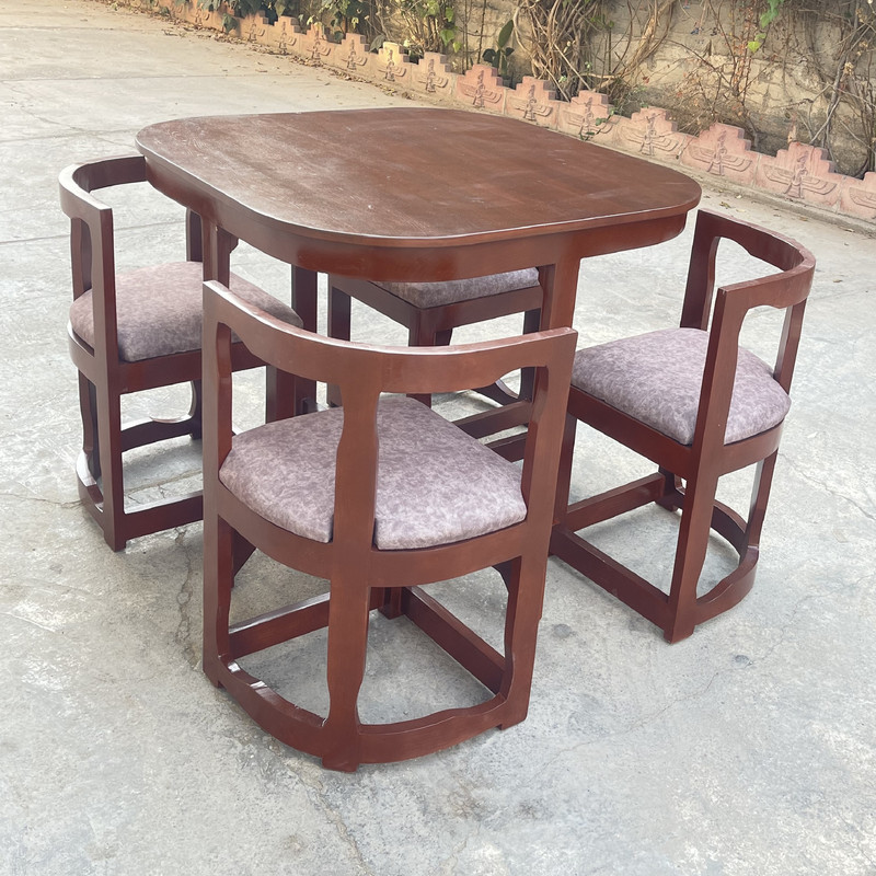 میز و صندلی ناهارخوری 4 نفره گالری چوب آشنایی مدل Ro-872