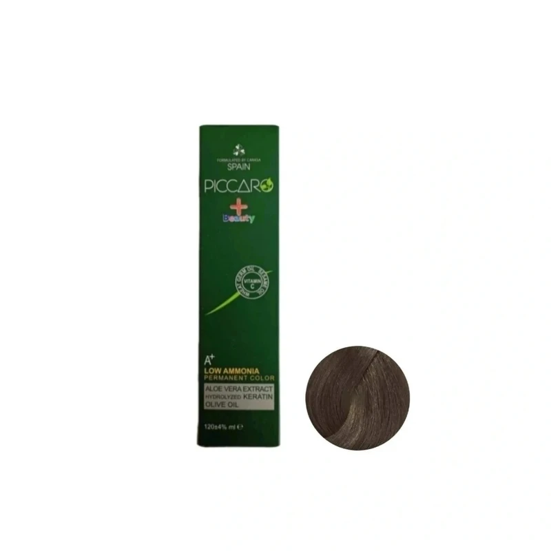 رنگ مو پیکارو شماره 7.27 مدل پلاس بیوتی حجم‌ 124 میلی لیتر رنگ شکلاتی دودی 