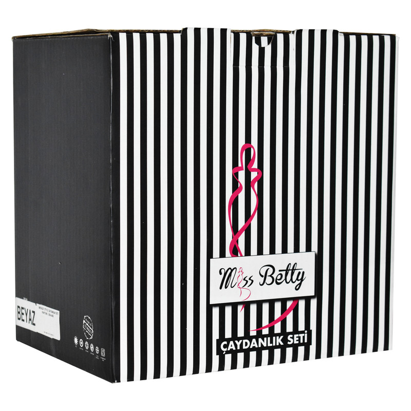 ست کتری و قوری میس بتی مدل Beyaz