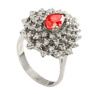 انگشتر نقره زنانه مدل JS5414