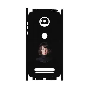 MAHOOT Portrait of an Asian Woman-FullSkin Cover Sticker for Motorola Moto Z2 Play