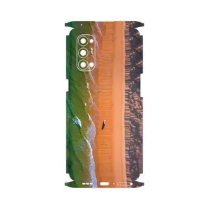 MAHOOT Beach and Green Sea-FullSkin Cover Sticker for Oppo Reno4 Pro 5G