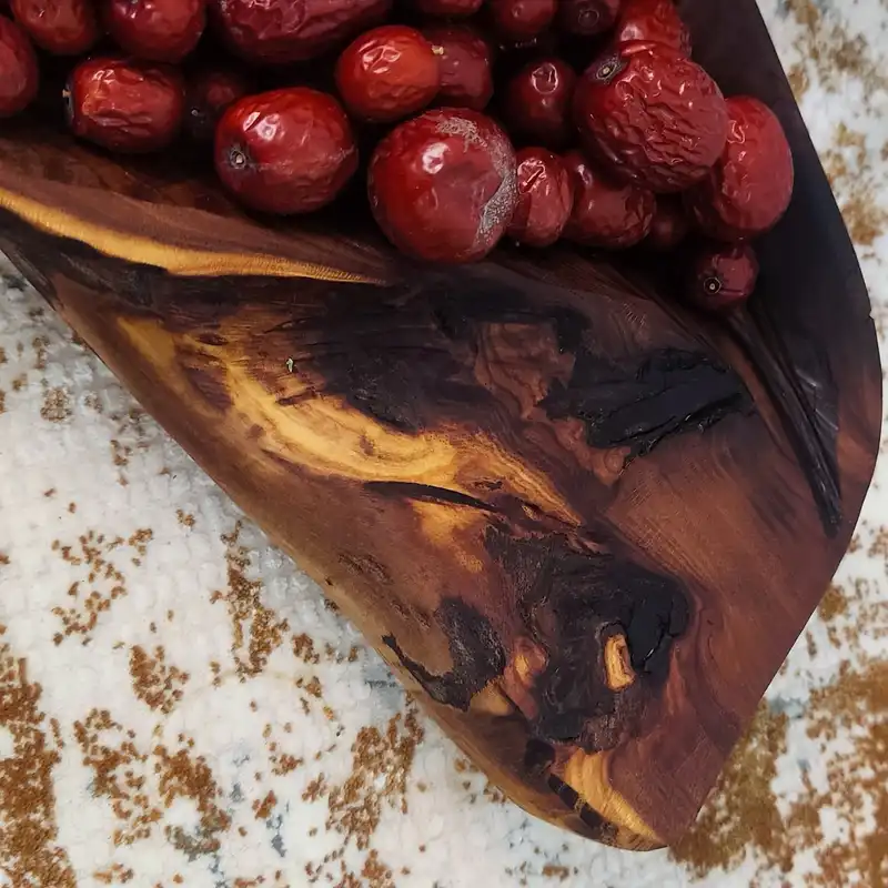 ظرف چوبی مدل روستیک ماهی