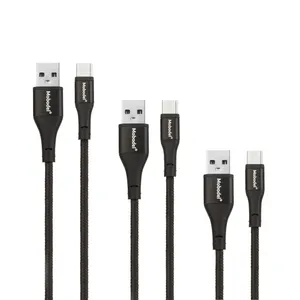 کابل تبدیل USB به USB-C موبودل مدل MOD01T بسته سه عددی 