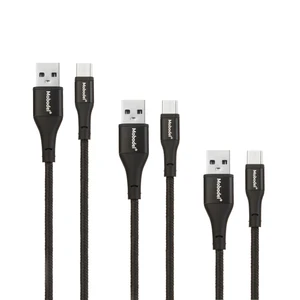 کابل تبدیل USB به USB-C موبودل مدل MOD01T بسته سه عددی