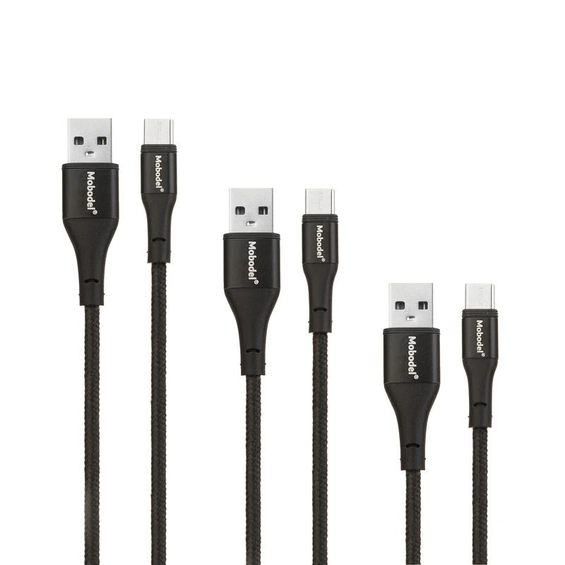 کابل تبدیل USB به USB-C موبودل مدل MOD01T بسته سه عددی