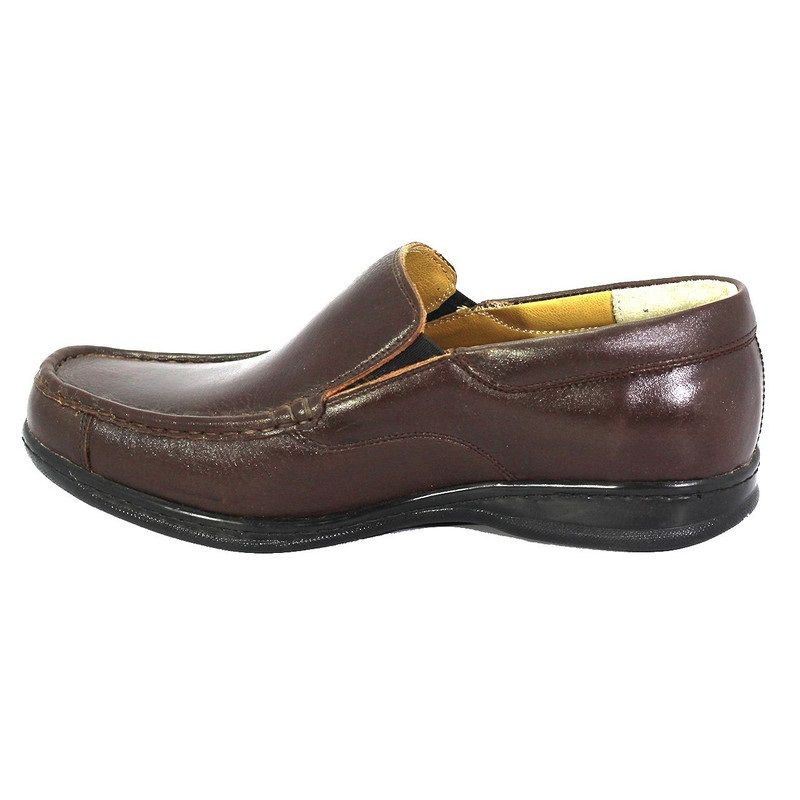 کفش طبی مردانه شهرام طب مدل 1003 رنگ قهوه ای -  - 4
