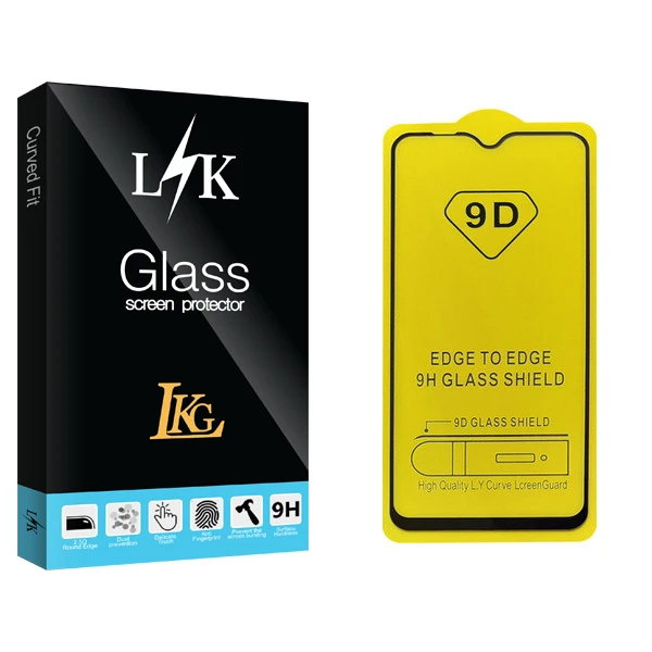 محافظ صفحه نمایش 9D ال کا جی مدل LK Glass مناسب برای گوشی موبایل سامسونگ Galaxy A10
