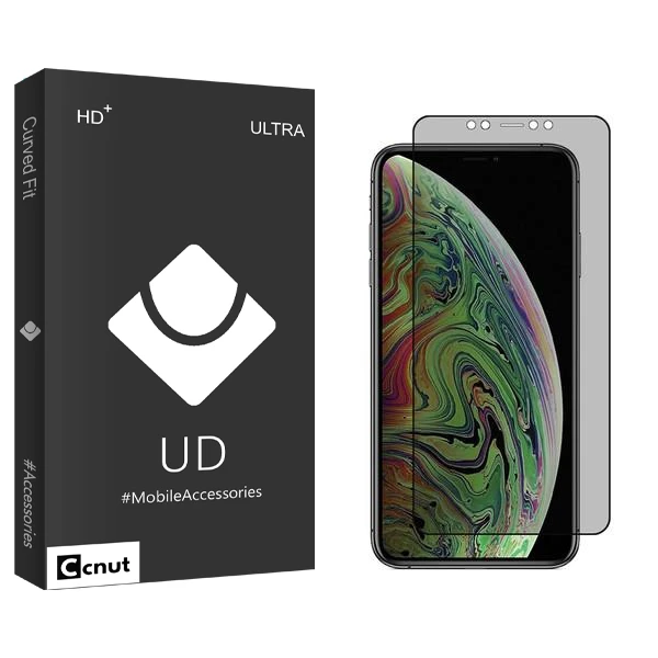 محافظ صفحه نمایش حریم شخصی کوکونات مدل UDB مناسب برای گوشی موبایل اپل iPhone 11 Pro