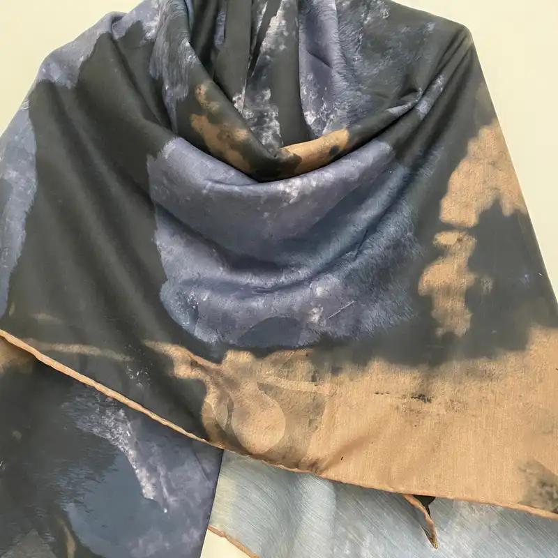 روسری زنانه مدل نخی چهارفصل قواره بزرگ کد 1621