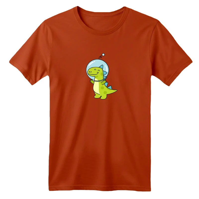 تی شرت آستین کوتاه بچگانه مدل دایناسور کد 02  