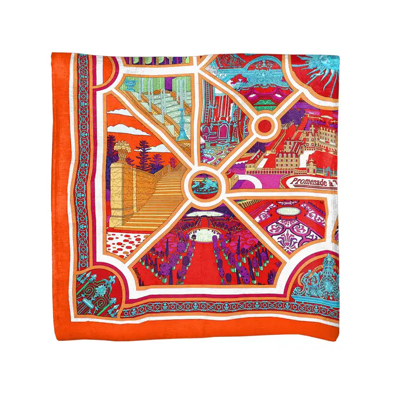 دستمال سر و گردن مشکات مدل H156