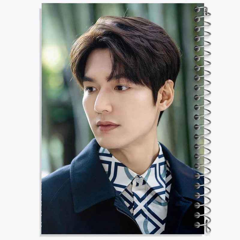 دفتر ژورنال نویسی 50 برگ خندالو مدل نقطه ای طرح لی مین هو Lee min ho کد 20879