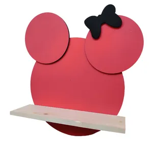 شلف دیواری اتاق کودک مدل میکی موس کد 01