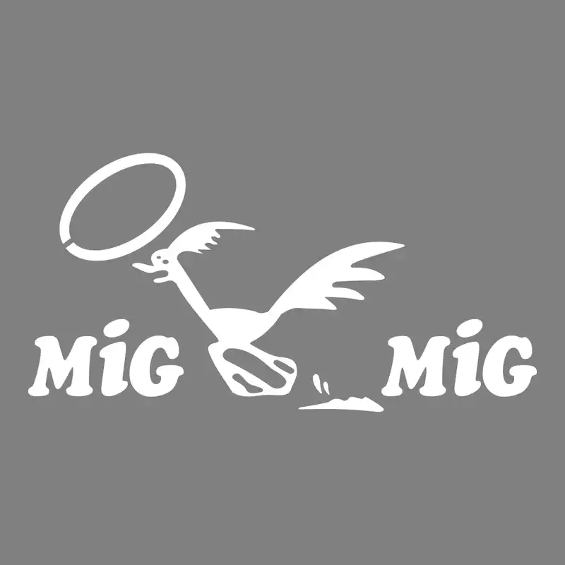 برچسب بدنه خودرو ماتریسیو طرح میگ میگ کد M295