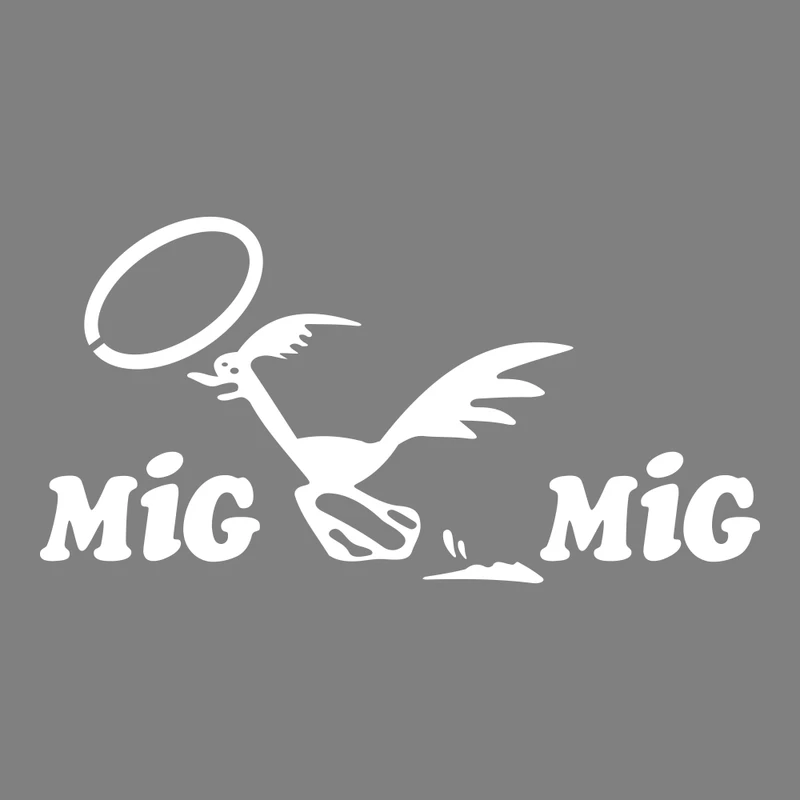 برچسب بدنه خودرو ماتریسیو طرح میگ میگ کد M295