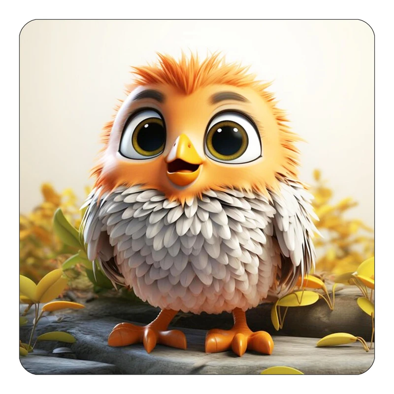 مگنت کاکتی طرح حیوانات کارتونی مدل mp28776