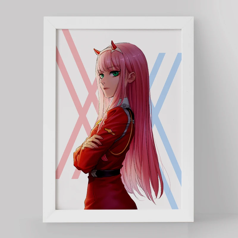 تابلو خندالو مدل زیروتو انیمه دارلینگ Darling کد 10513