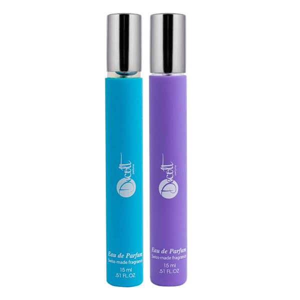 عطر جیبی دکلت مدل 323 حجم 15 میلی لیتر مجموعه 2 عددی