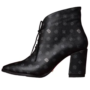 نیم بوت زنانه تین بانی مدل فلورا کد 01