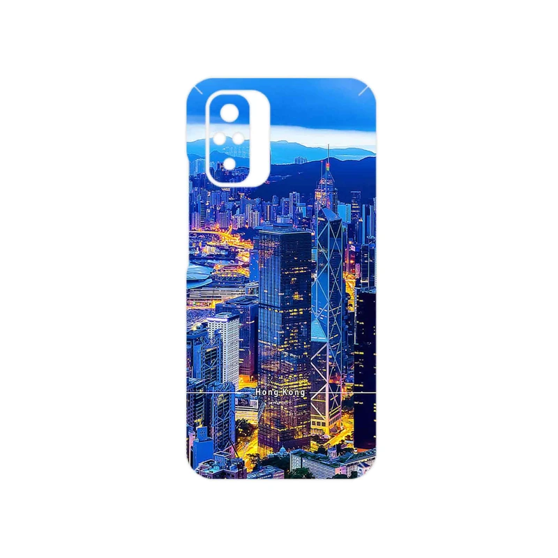 برچسب پوششی ماهوت مدل Hong Kong City مناسب برای گوشی موبایل شیائومی Redmi Note 10s