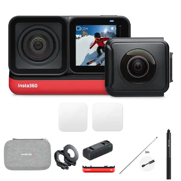 دوربین فیلم برداری ورزشی اینستا 360 مدل TWIN EDITION به همراه لوازم جانبی