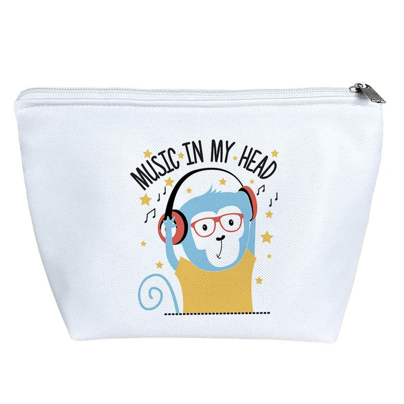 کیف لوازم آرایش دخترانه خندالو مدل موزیک کد 1921