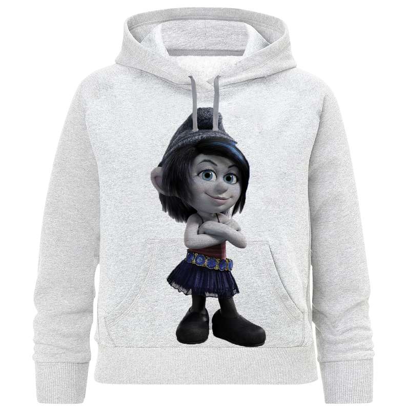 هودی دخترانه مدل دخترک اسمورف W132