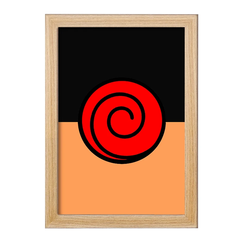 تابلو خندالو مدل خاندان اوزوماکی انیمه ناروتو Naruto  کد 11274