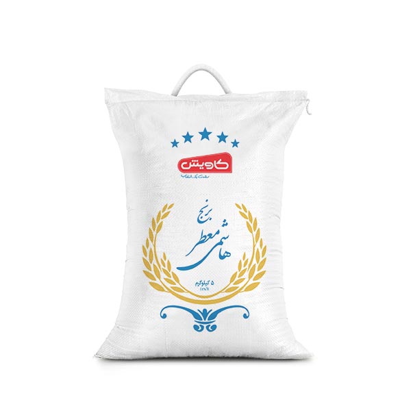 نکته خرید - قیمت روز برنج هاشمی معطر گیلان کاویش - 5 کیلوگرم خرید