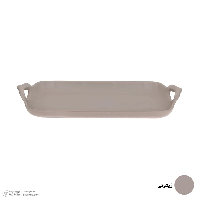 عکس شماره 21 : دیس سرامیکی بومی مدل کباب خوری مستطیل