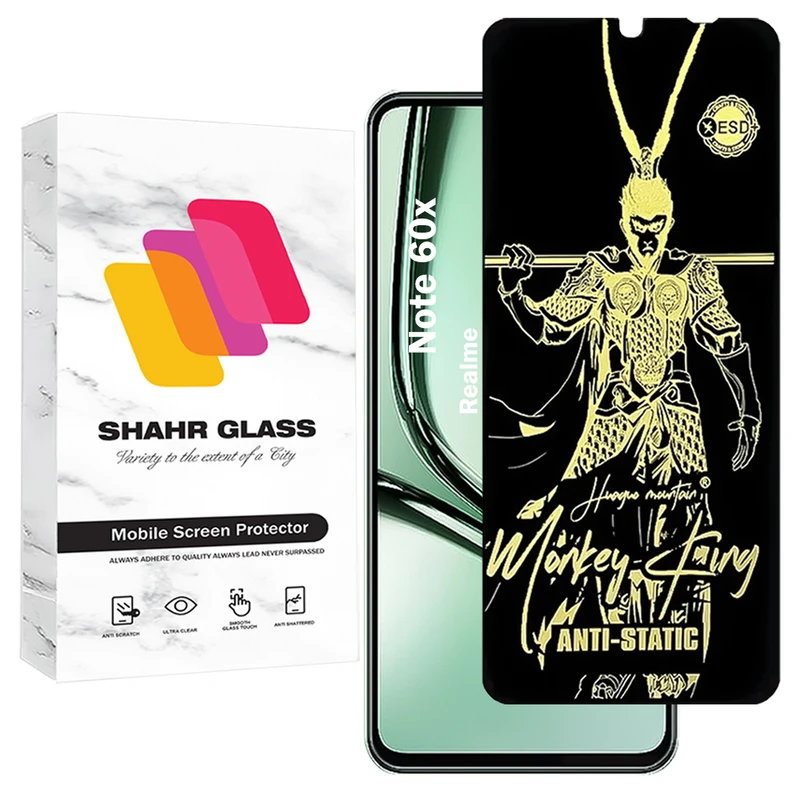 محافظ صفحه نمایش شهر گلس مدل ANTGS20 مناسب برای گوشی موبایل ریلمی Note 60x