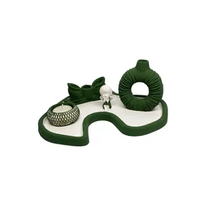 ست 5تکه بتنی دکوری مدل رومیزی