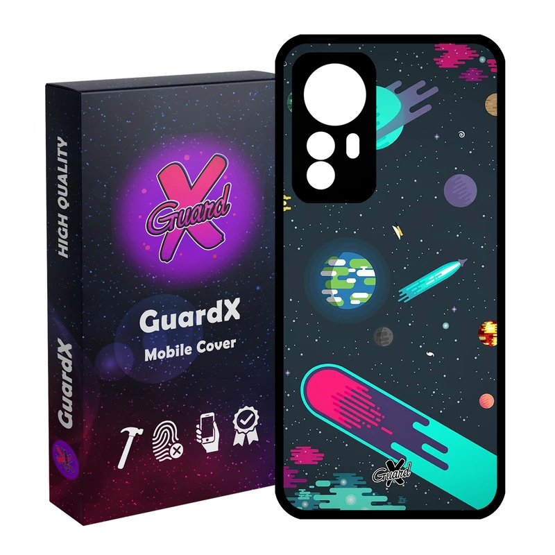 کاور گارد ایکس طرح Galaxy مدل Glass10073 مناسب برای گوشی موبایل شیائومی Redmi Note 12S