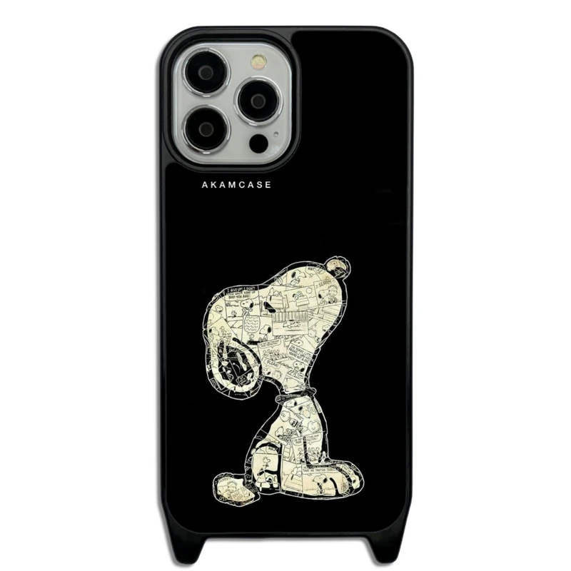 کاور آکام مدل AMCWLA13PROMAX-SNOOPY10 مناسب برای گوشی موبایل اپل iPhone 13 Pro Max