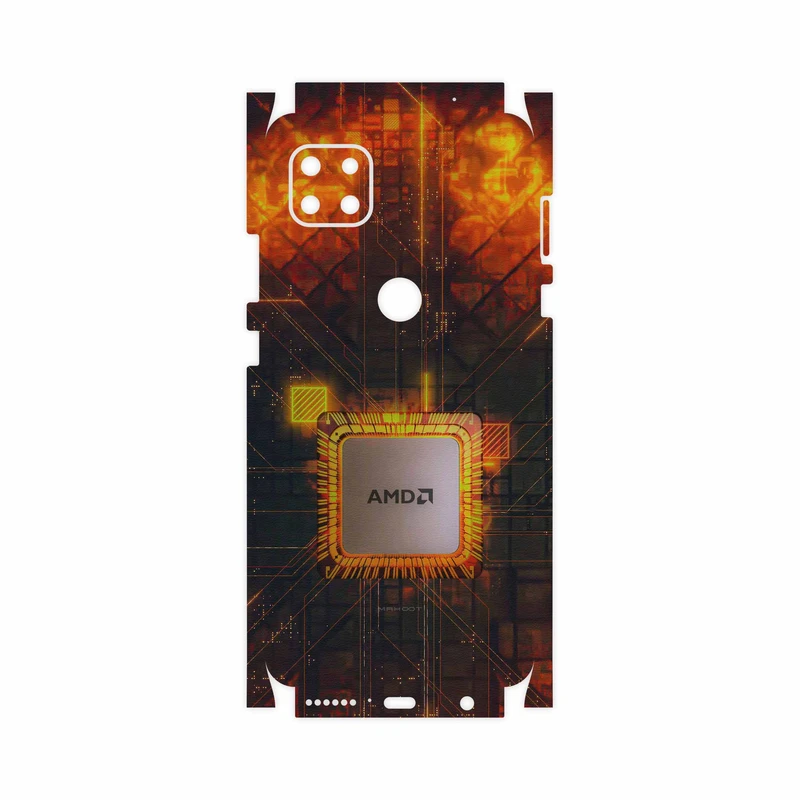 برچسب پوششی ماهوت مدل AMD Brand-FullSkin مناسب برای گوشی موبایل موتورولا MOTO G 5G