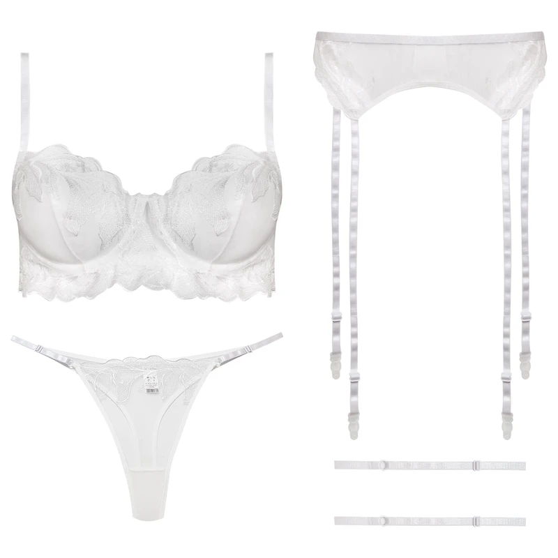 ست شورت و سوتین زنانه برتا مدل فنردار کد 5108-4032-W