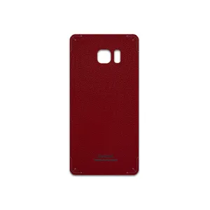 MAHOOT Red-Leather Cover Sticker for Samsung Galaxy Note 7
