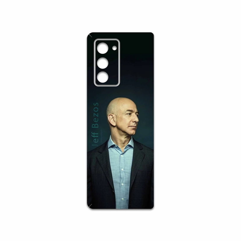 برچسب پوششی ماهوت مدل Jeff Bezos مناسب برای گوشی موبایل سامسونگ Galaxy Z FOLD 2